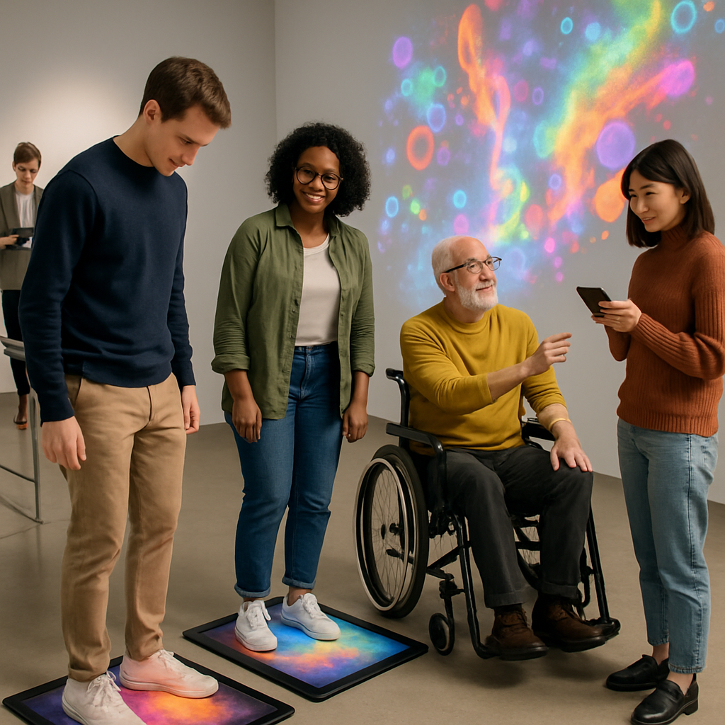 Interaktive Installationen Besucherperspektiven bei migrahack.org