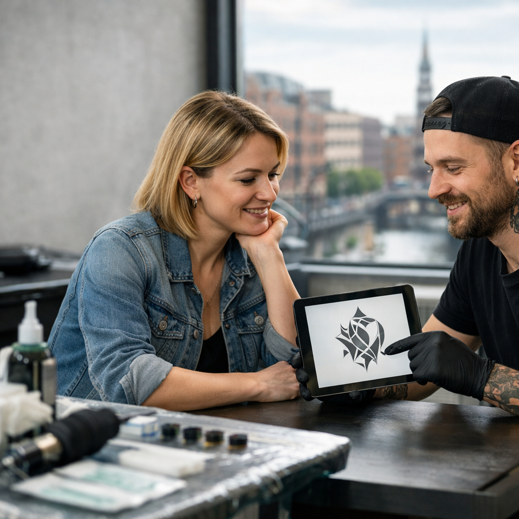 Tätowierungen in Hamburg professionell und sicher stechen lassen